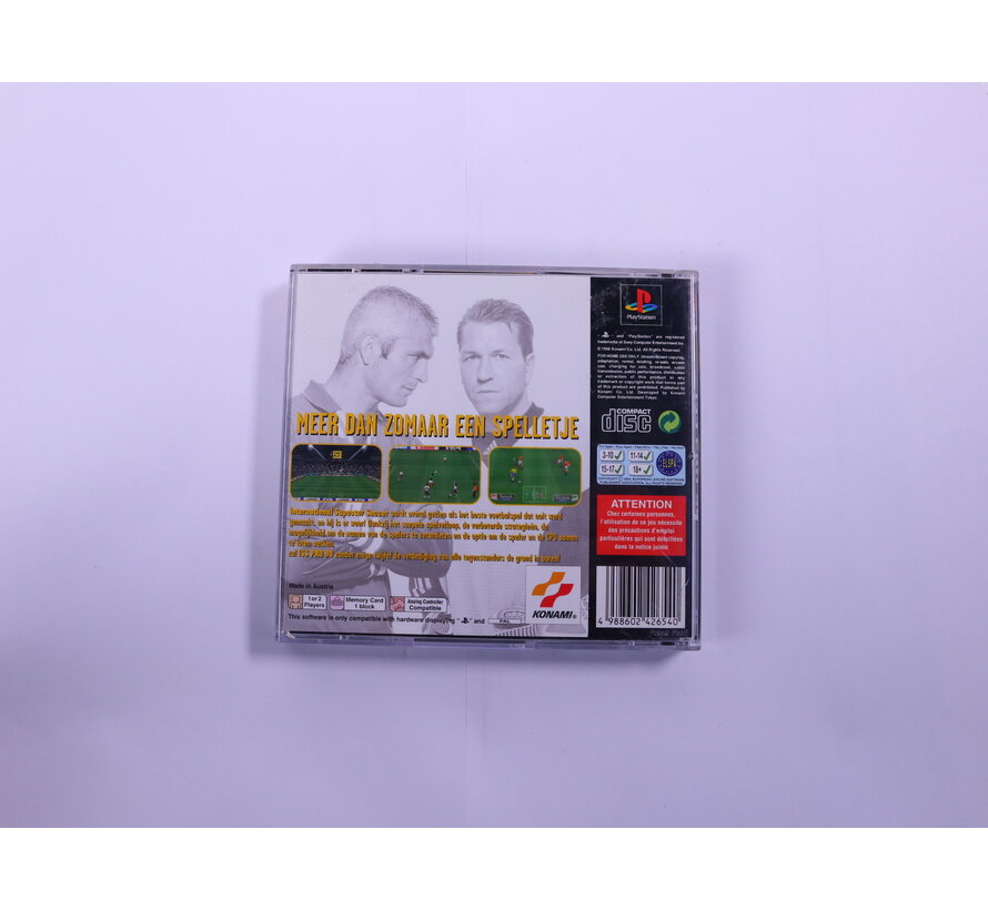 PlayStation 1 - International Superstar Soccer Pro 98