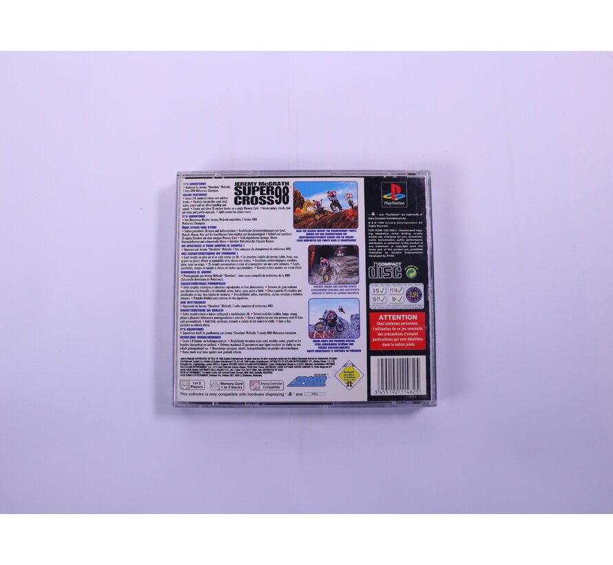 PlayStation 1 - Jeremy McGrath Supercross '98