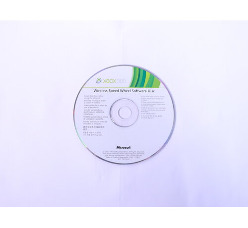 Microsoft Xbox 360 - Wireless Speed Wheel Software Disc [Geen Hoesje]