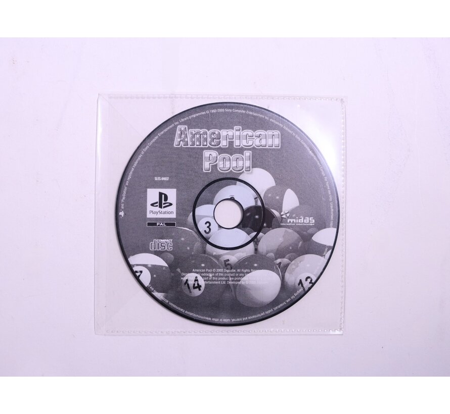 PlayStation 1 - American Pool [Geen Hoesje]
