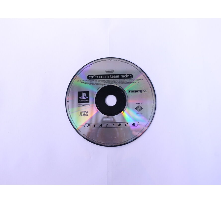 PlayStation 1 - Crash Team Racing [Platinum] [Geen Hoesje]