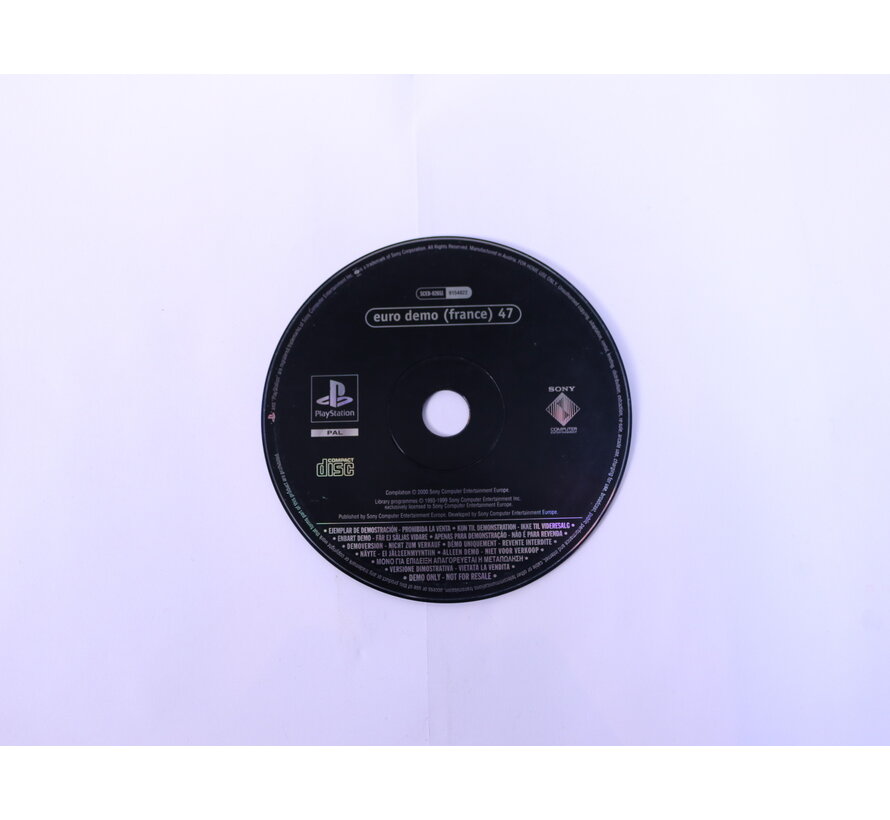 PlayStation 1 - Euro Demo France 47 [Geen Hoesje]