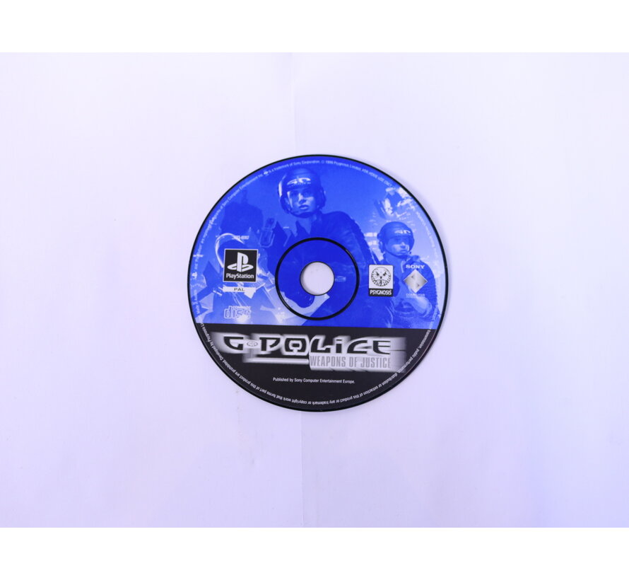 PlayStation 1 - G-Police [Geen Hoesje]