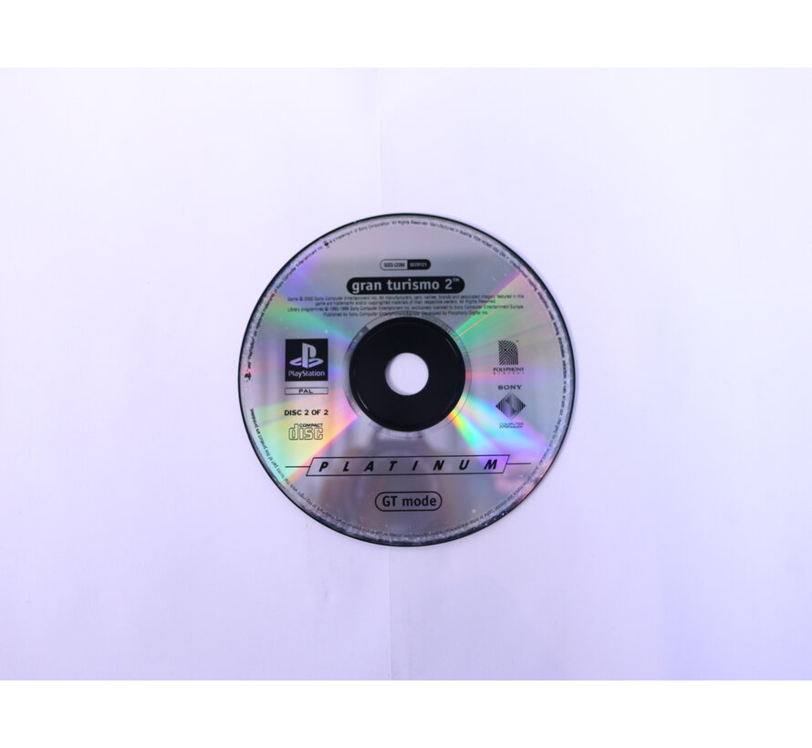 PlayStation 1 - Gran Turismo 2 [Platinum] [Geen Hoesje]