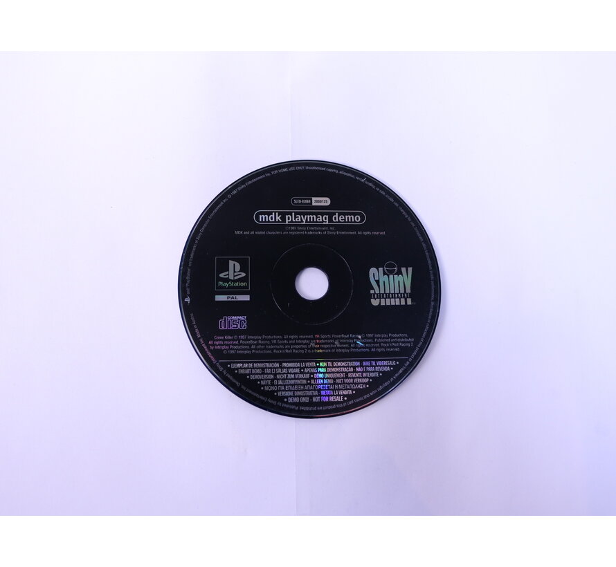 PlayStation 1 - MDK Playmag Demo [Geen Hoesje]