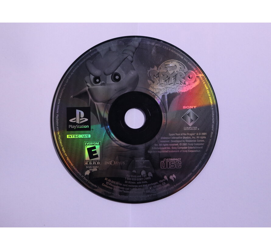PlayStation 1 - Spyro the Dragon [Geen Hoesje]