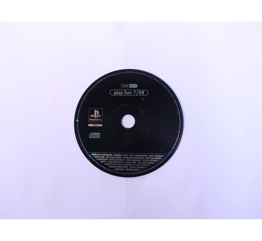 PlayStation 1 - Play Fun 7/99 [Geen Hoesje]