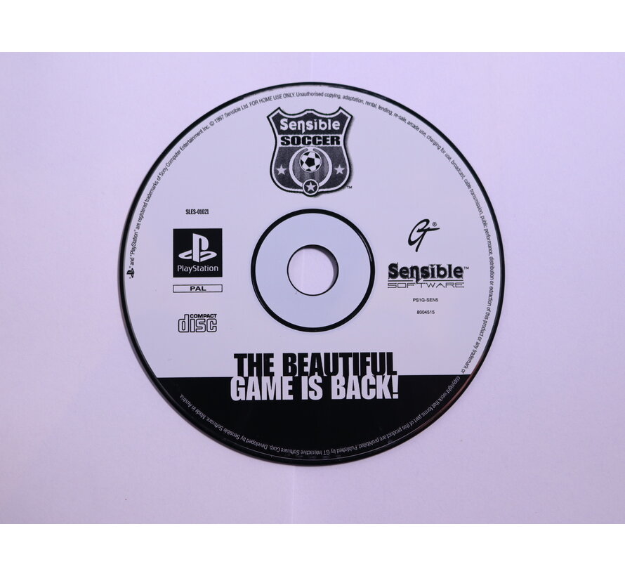 PlayStation 1 - Sensible Soccer [Geen Hoesje]