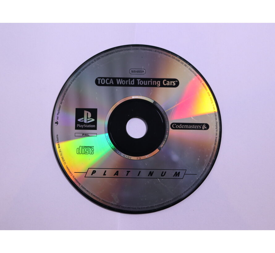 PlayStation 1 - TOCA World Touring Cars [Platinum] [Geen Hoesje]