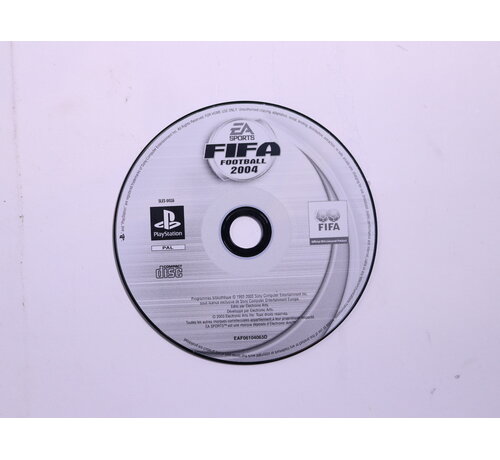 EA Sports PlayStation 1 - FIFA Football 2004 [Geen Hoesje]