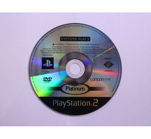 Sony Computer Entertainment PlayStation 2 - EyeToy: Play 3 [Geen Hoesje]