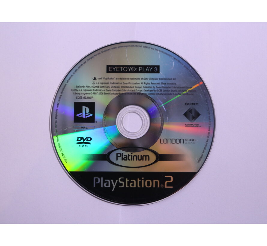 PlayStation 2 - EyeToy: Play 3 [Geen Hoesje]