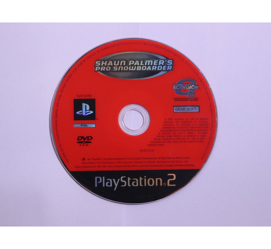 PlayStation 2 - Shaun Palmer's Pro Snowboarder [Geen Hoesje]