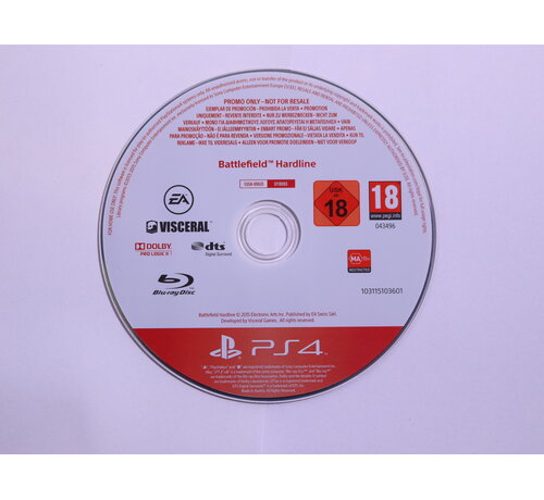 Visceral Games Playstation 4 - Battlefield Hardline [Geen Hoesje]