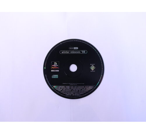 Sony PlayStation - Winter Release 98 [Geen Hoesje]