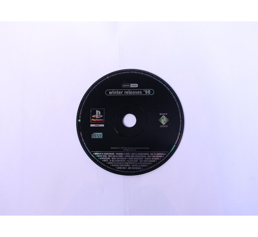 PlayStation - Winter Release 98 [Geen Hoesje]
