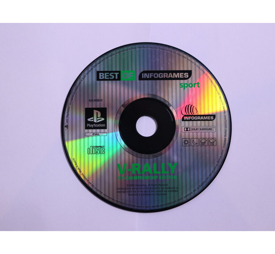 PlayStation 1 - V-Rally '97 Championship Edition [Geen Hoesje]
