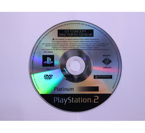 Polyphony Digital PlayStation 2 - GT Concept 2002 [Platinum] [Geen Hoesje]