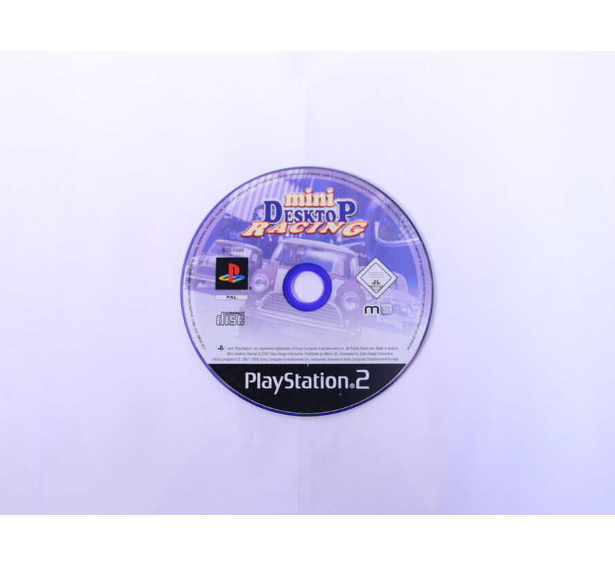 PlayStation 2 - Mini Desktop Racing [Geen Hoesje]