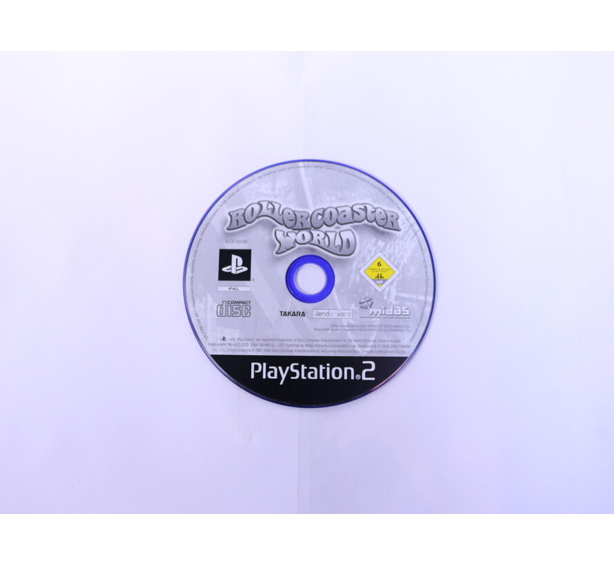 PlayStation 2 - Roller Coaster World [Geen Hoesje]