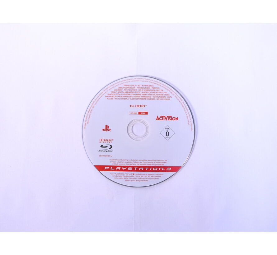 PlayStation 3 - DJ Hero [Geen Hoesje]