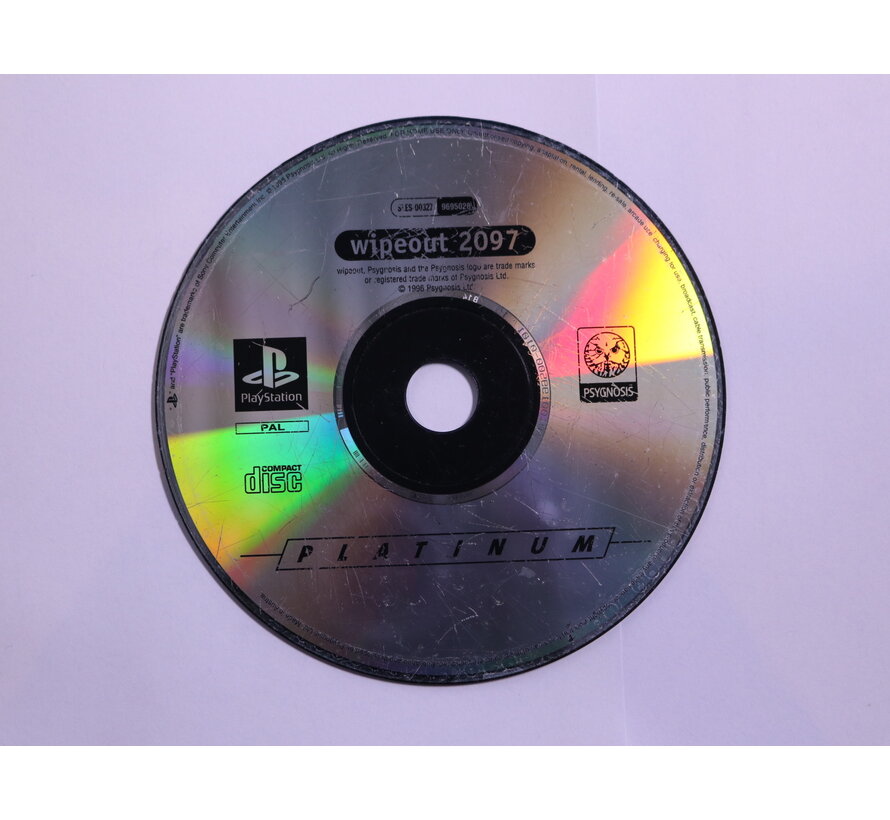 PlayStation 1 - Wipeout 2097 [Platinum]