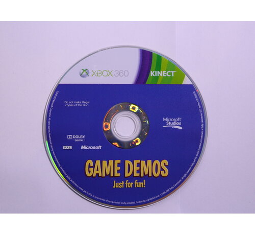 Microsoft Xbox 360 - Game Demos Just For Fun [Geen Hoesje]