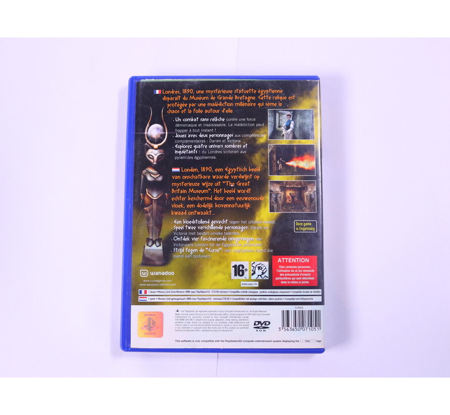 PlayStation 2 - Curse: The Eye of Isis [No Manual]
