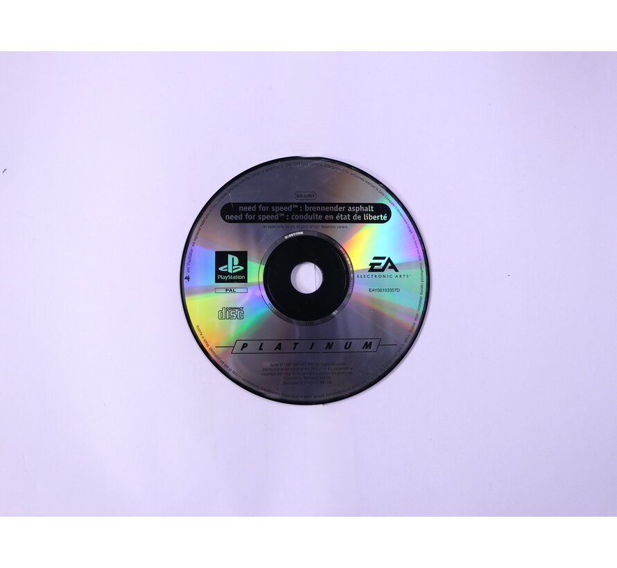 PlayStation 1 - Need for Speed: High Stakes [Platinum] [Geen Hoesje]