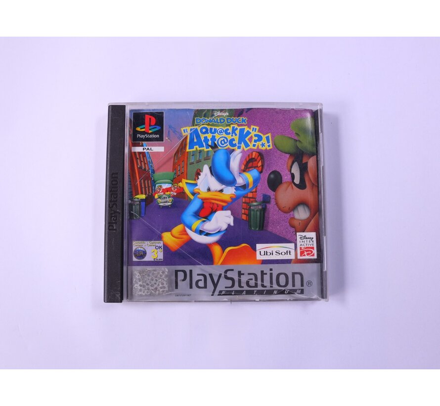 PlayStation 1 - Donald Duck: Quack Attack [Platinum]