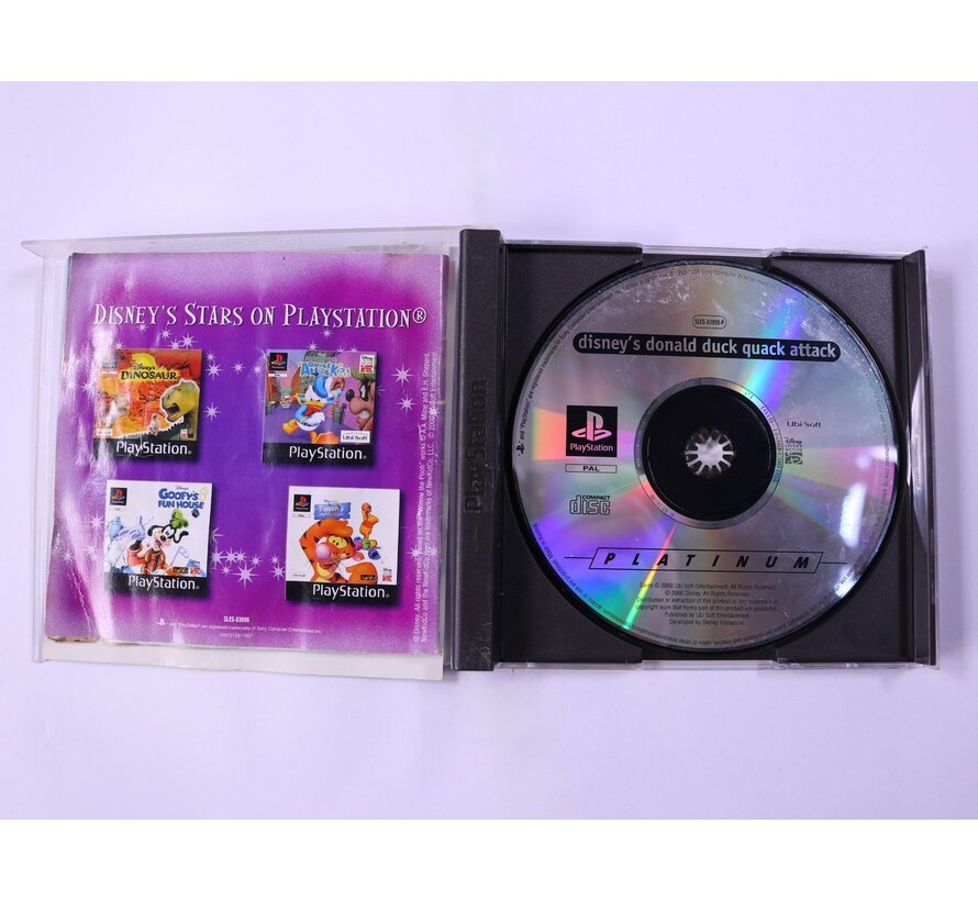 PlayStation 1 - Donald Duck: Quack Attack [Platinum]