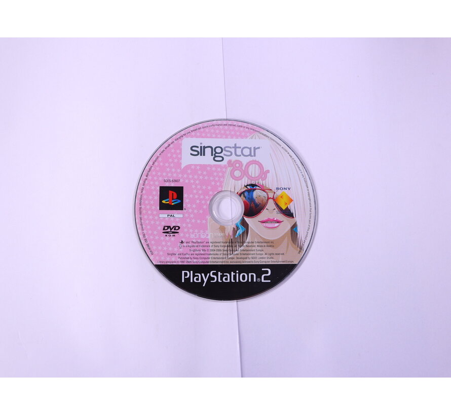 PlayStation 2 - SingStar '80s [Geen Hoesje]