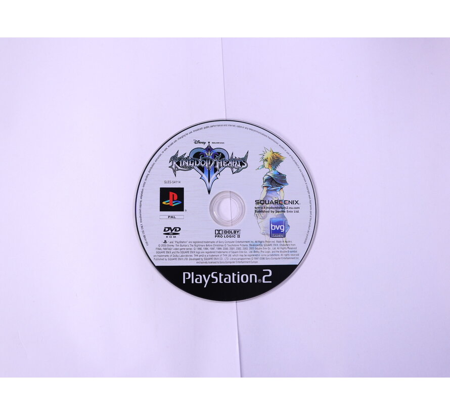 PlayStation 2 - Kingdom Hearts II [Geen Hoesje]
