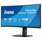Iiyama ProLite XCB3497WQSNP-B1 - WQHD - 120hz - 0,4ms - VA - Curved - 34 inch