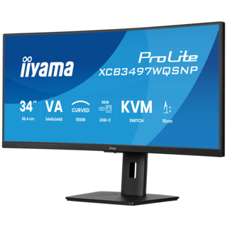 ProLite XCB3497WQSNP-B1 | WQHD - 120hz - 0,4ms - VA - Curved - 34 inch