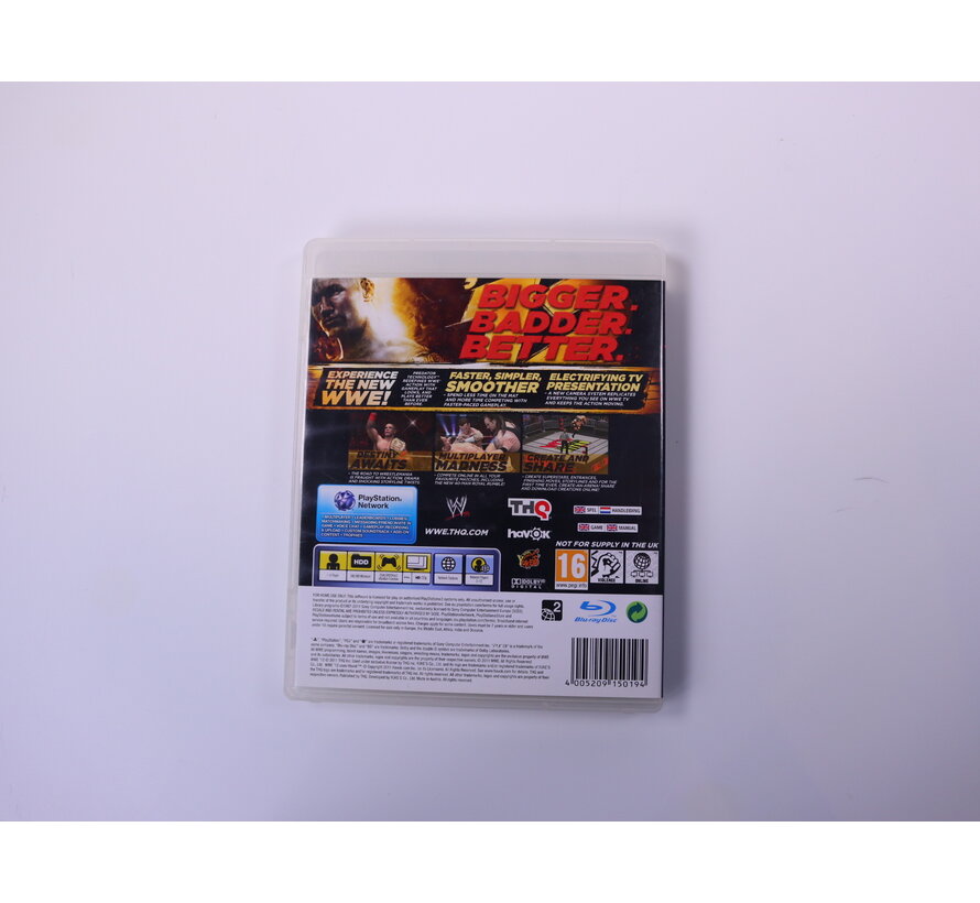 PlayStation 3 - WWE '12 [No Manual]
