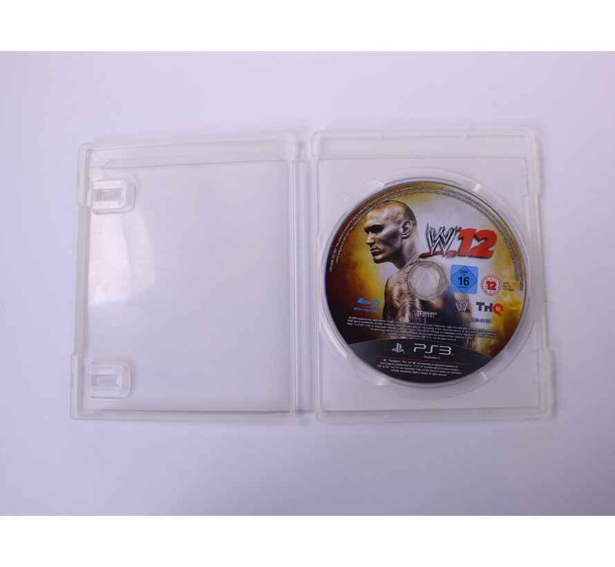 PlayStation 3 - WWE '12 [No Manual]