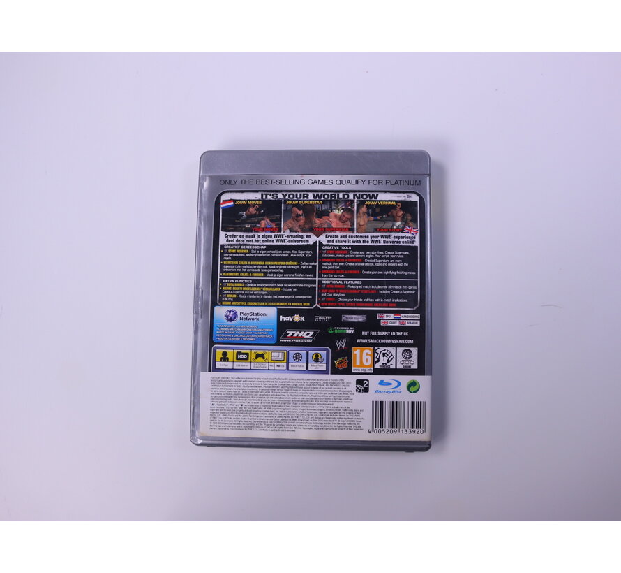 PlayStation 3 - Smackdown vs Raw 2010 [Platinum]