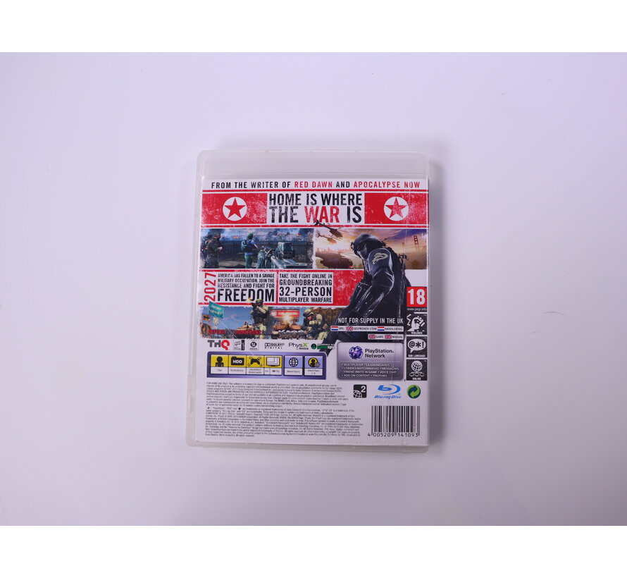 PlayStation 3 - Homefront [No Manual]