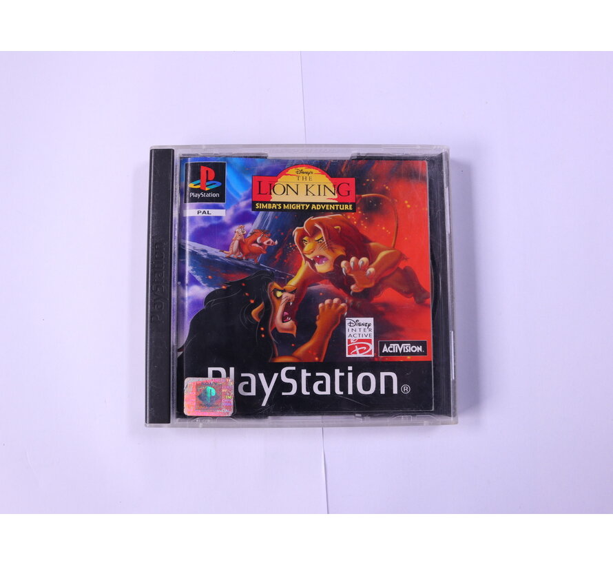 PlayStation 1 - The Lion King: Simba's Mighty Adventure