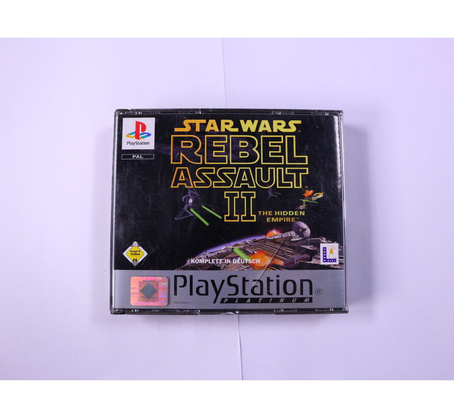 PlayStation 1 - Star Wars: Rebel Assault II [Platinum]