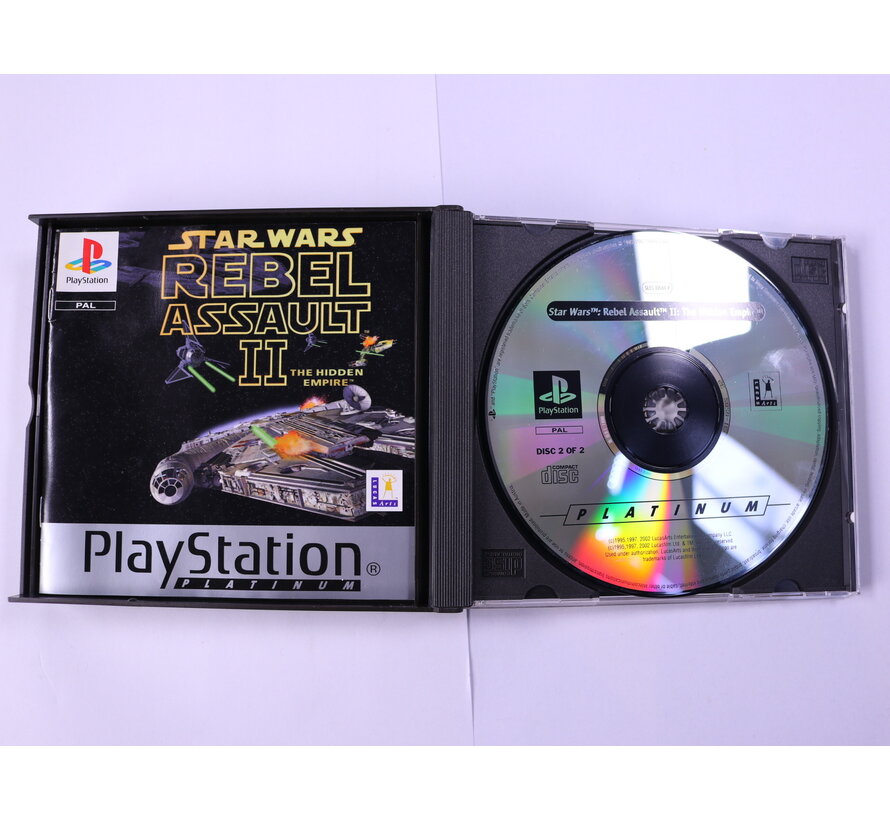 PlayStation 1 - Star Wars: Rebel Assault II [Platinum]