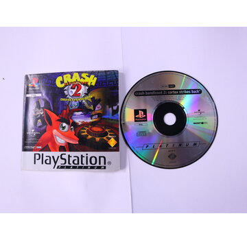 Naughty Dog PlayStation 1 - Crash Bandicoot 2: Cortex Strikes Back [Platinum] [Geen Hoesje]