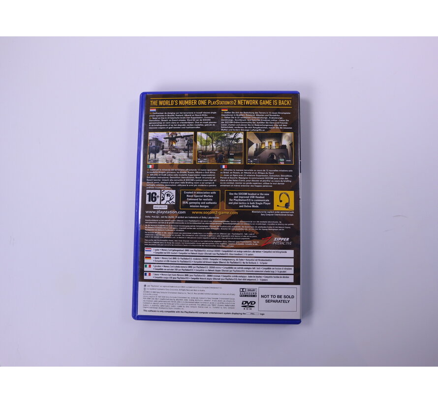 PlayStation 2 - SOCOM II: U.S. Navy SEALs [No Manual]