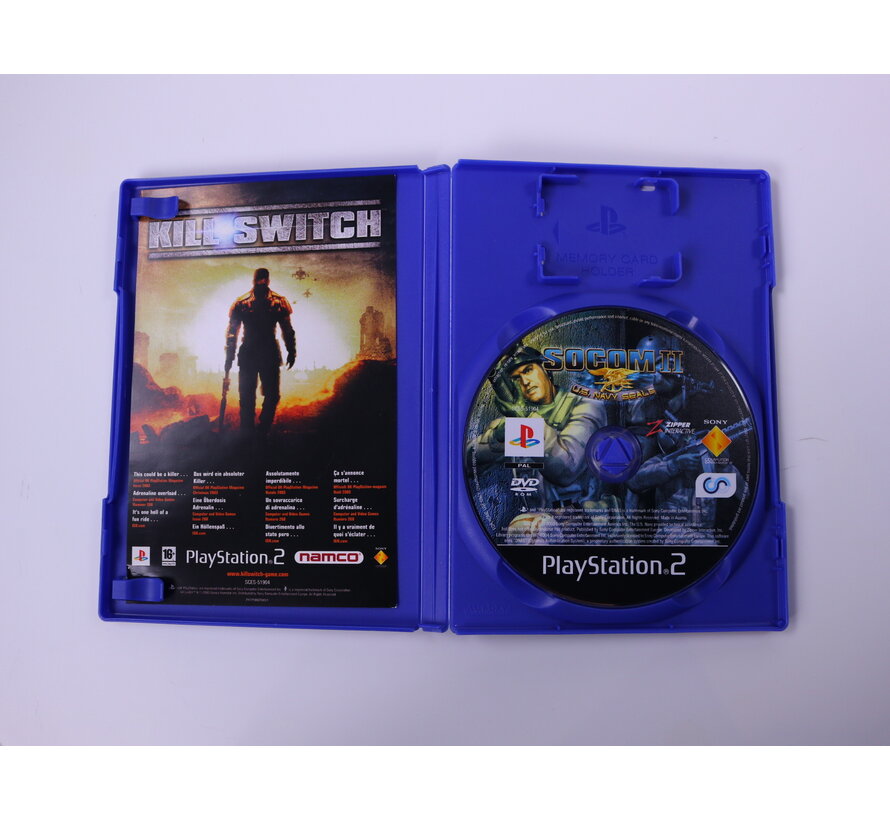 PlayStation 2 - SOCOM II: U.S. Navy SEALs [No Manual]