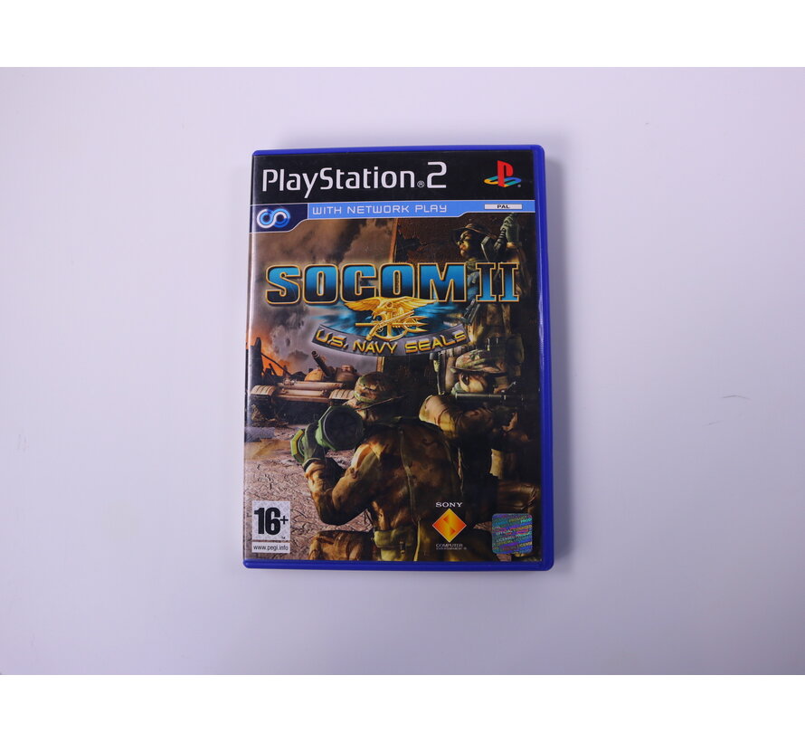 PlayStation 2 - SOCOM II: U.S. Navy SEALs [No Manual]