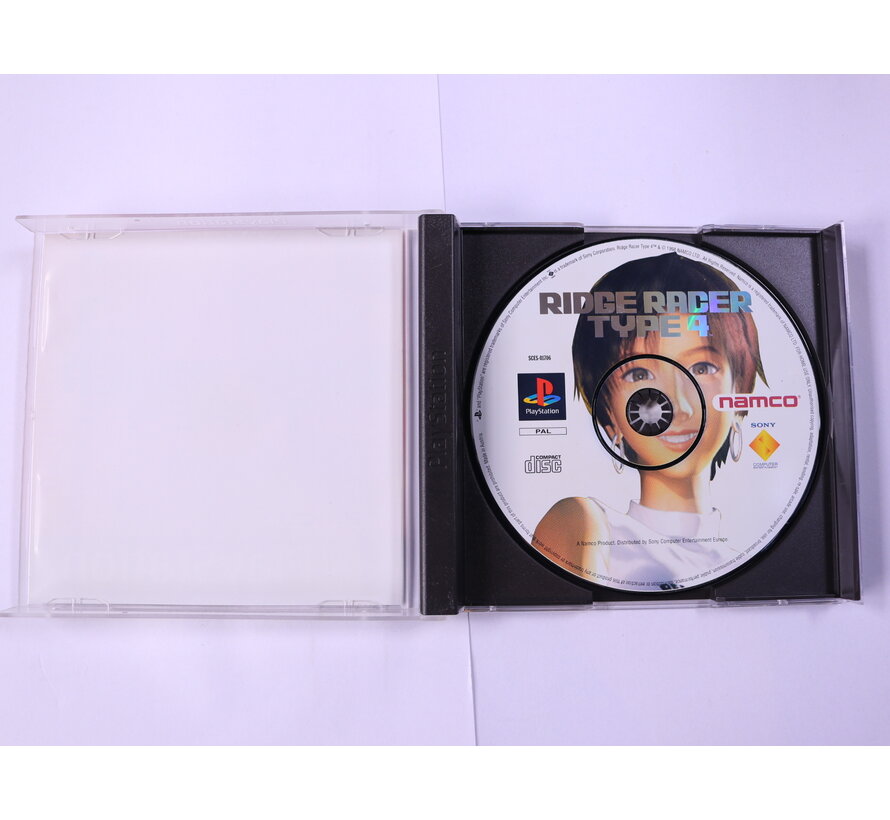 PlayStation 1 - Ridge Racer Type 4 [No Manual]