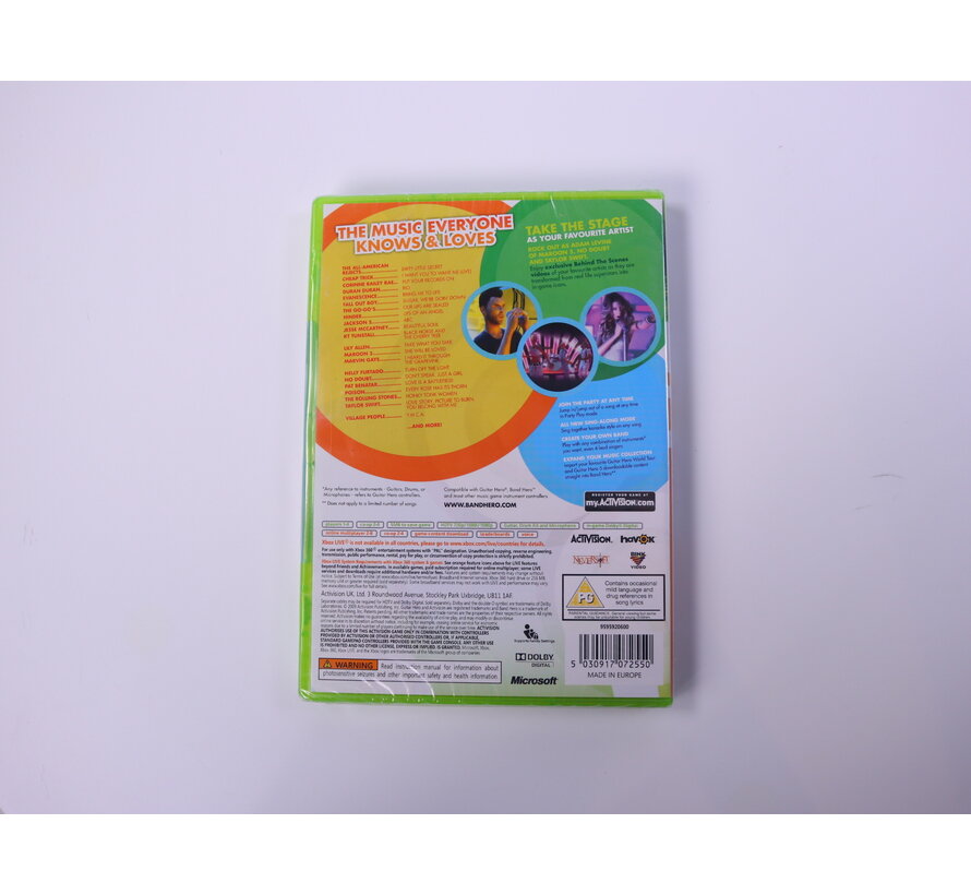 Xbox 360 - Band Hero [Sealed]
