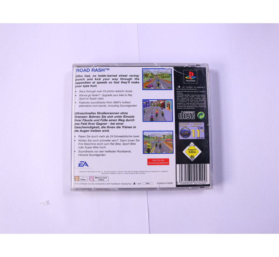 PlayStation 1 - Road Rash [Classics] #1