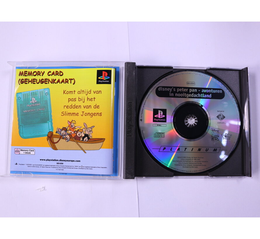 PlayStation 1 - Peter Pan: Adventures in Neverland [Platinum]
